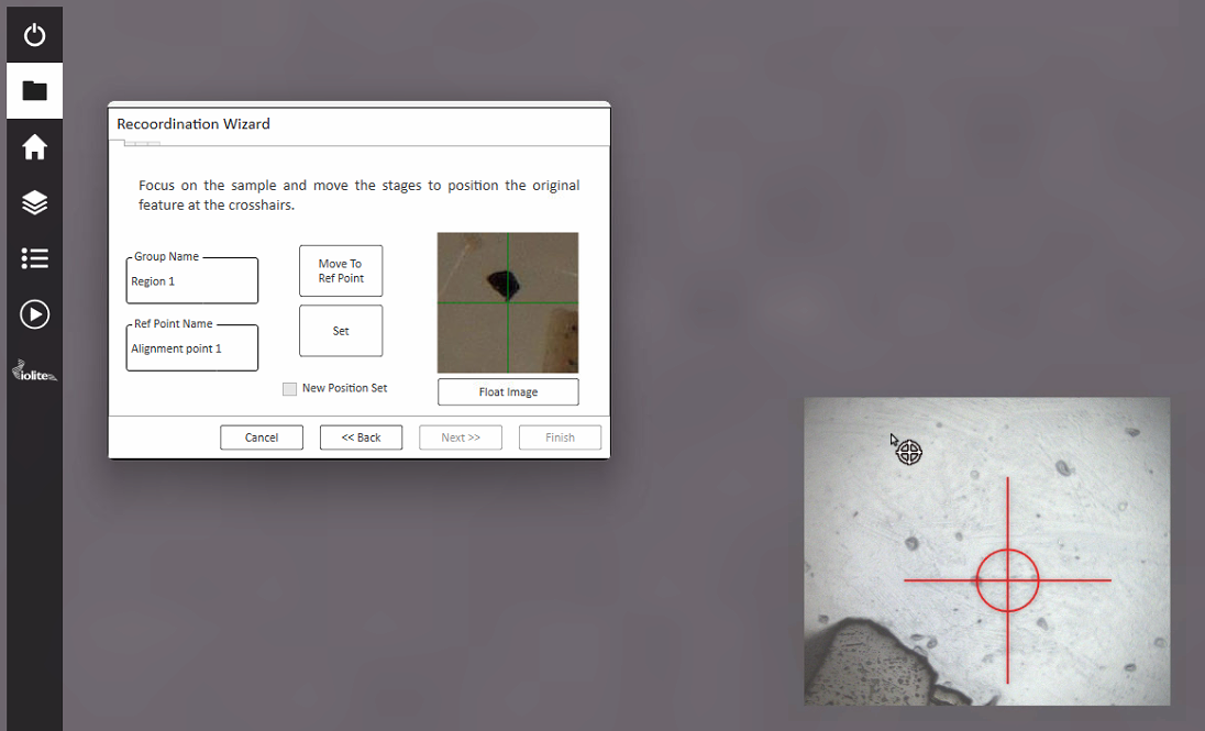 The recoordination wizard in AV2